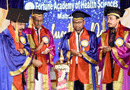 Graduation Day of young BSc Nursing students, BHA and Para medicals held at Fortune Academy of Healt