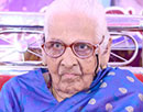 Udupi/M’Belle: Mrs. Josephine DSouza marches into 101st year with good health and contentment