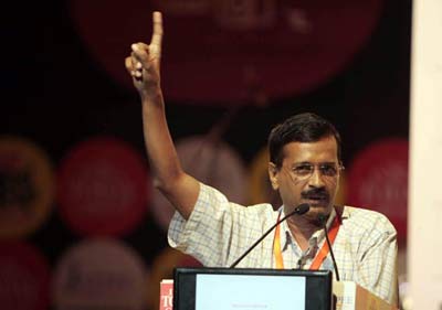 Arvind Kejriwal lists ‘Swiss bank account numbers’ of Ambanis