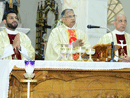 Renovated Altar and Sanctuary of St. Monica Church Blessed by Bishop Peter Paul Saldanha