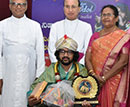Udupi: Indian Idol Finalist Nihal Tauro Felicitated by Bishop Gerald Isaac Lobo