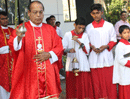 Milagres Cathedral observes Palm Sunday with devotion