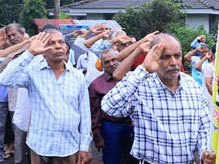 St Anthony Ashram Residents Celebrate 78th Independence Day with Solemnity and Patriotism