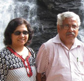 David and Mradula Lewis,Bangalore