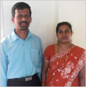 Kiran and Saritha Carlo Basrikatte