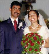 Ashok and Sandra Dsouza