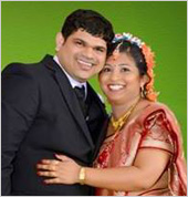 Sandeep and Princy Martis Sandeep and Princy Martis